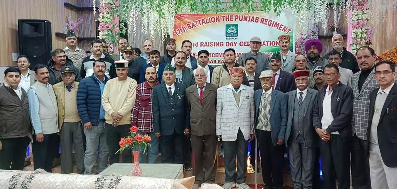 17th Punjab Regiment Battalion Marks 26th Raising Day in Himachal
