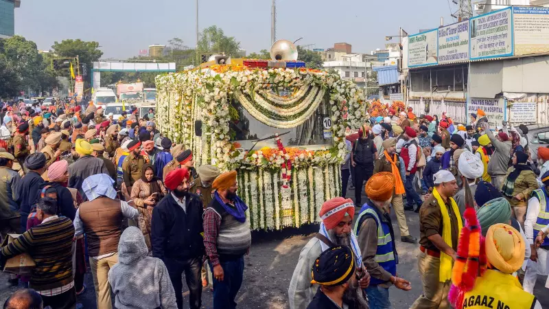 350th Martyrdom Anniversary of Guru Tegh Bahadur: Nagar Kirtans Converge at Sri Anandpur Sahib