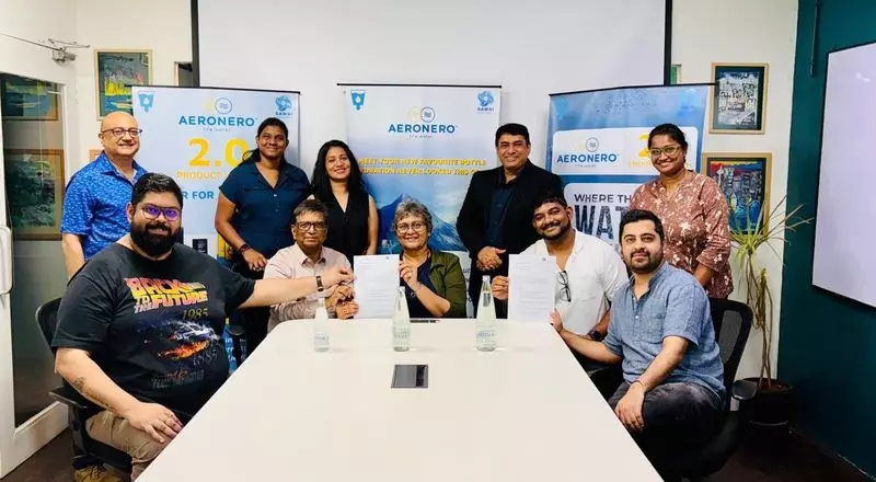 Aeronero & Oi Brewing Launch Aquair: India's First Bottled Water Made From Air!
