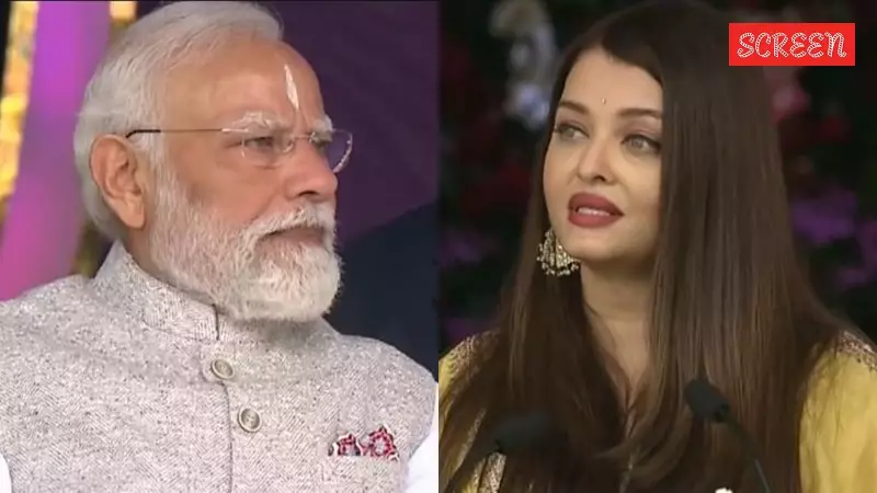 Aishwarya Rai's 'One Humanity' Speech at Sai Baba Event with PM Modi