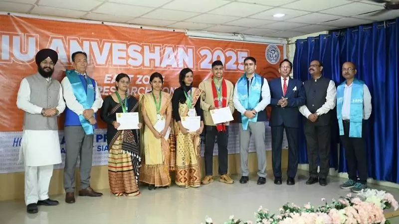 AIU Anveshan 2025 East Zone Research Convention Hosted at Apex