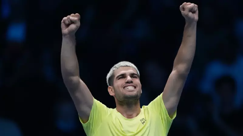 Alcaraz Defeats Fritz in Epic ATP Finals Clash, Nears Semis