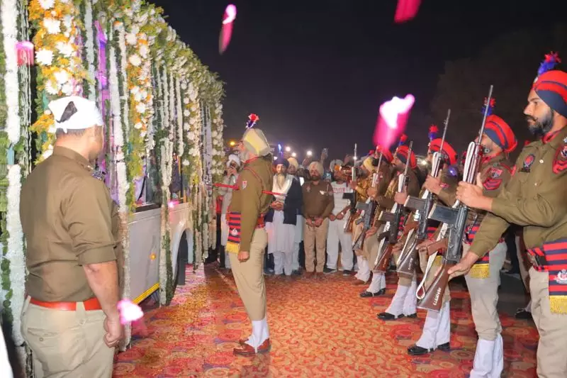 Amritsar Traffic Advisory for Guru Tegh Bahadur Nagar Kirtan