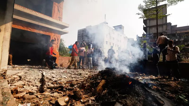 Bangladesh Rocked by Explosions and Arson Ahead of Hasina Verdict