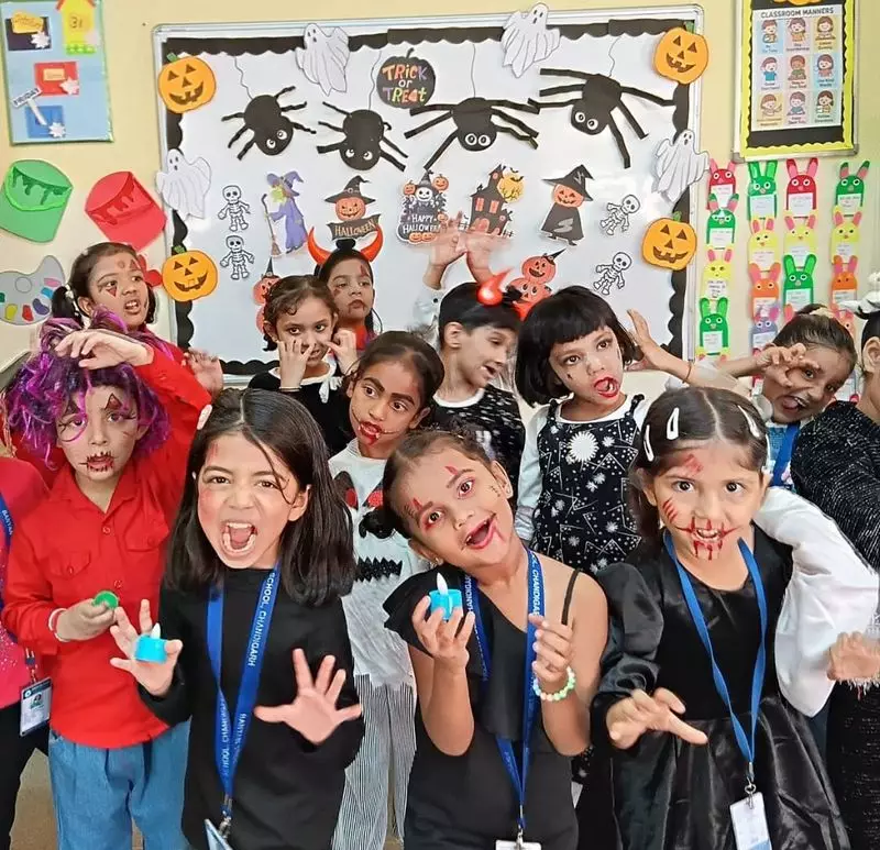 Banyan Tree School Chandigarh Hosts Spectacular Halloween Celebration | Spooky Fun & Creativity
