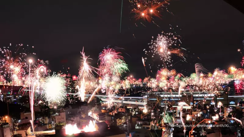 Bengaluru Content Creator's Diwali Fireworks Video Goes Viral, Earns Praise from FM Nirmala Sitharaman