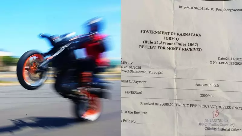 Bengaluru Court Fines Father ₹25,000 for Minor's Wheelie Stunt