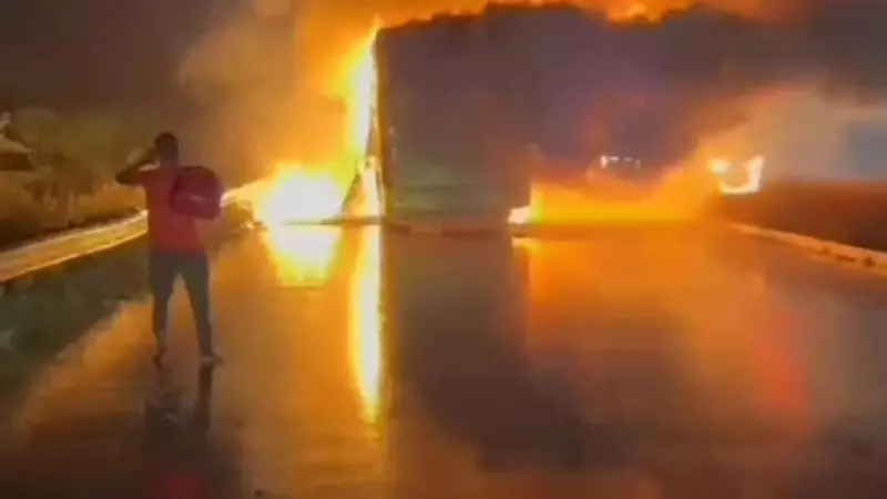 Bengaluru Family of 6 Feared Dead in Horrific Andhra Pradesh Bus Fire Tragedy
