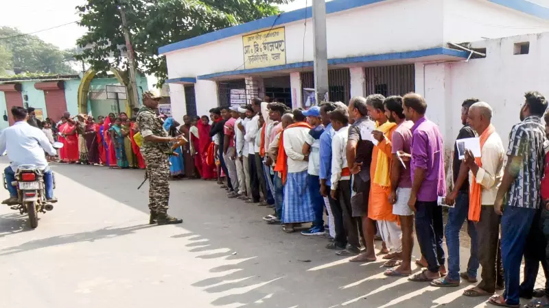 Bihar's Record 66.91% Voter Turnout Signals Potential Government Change