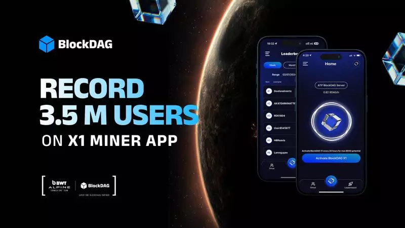 BlockDAG's Spectacular $43.5M Presale & Revolutionary X1 Miner App Steal Crypto Spotlight Amid Chainlink Stability and Aave's DeFi Dominance