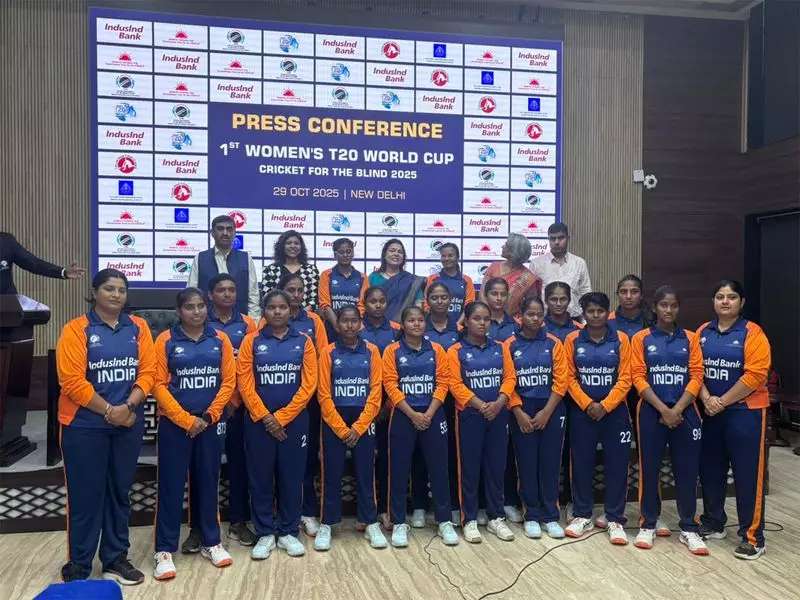 CABI Reveals Striking New Jersey for Indian Women's Blind Cricket Team Ahead of Historic 2025 T20 World Cup