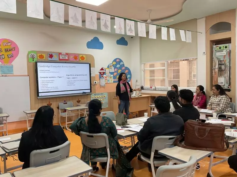 Cambridge International Hosts Subject Cafe for North India Schools