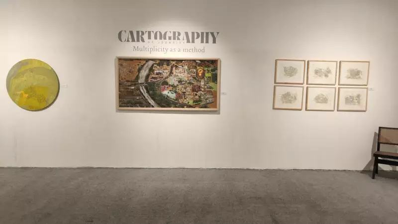 Cartography of Identity: Artists Redefine Mapping at Bikaner House Exhibition