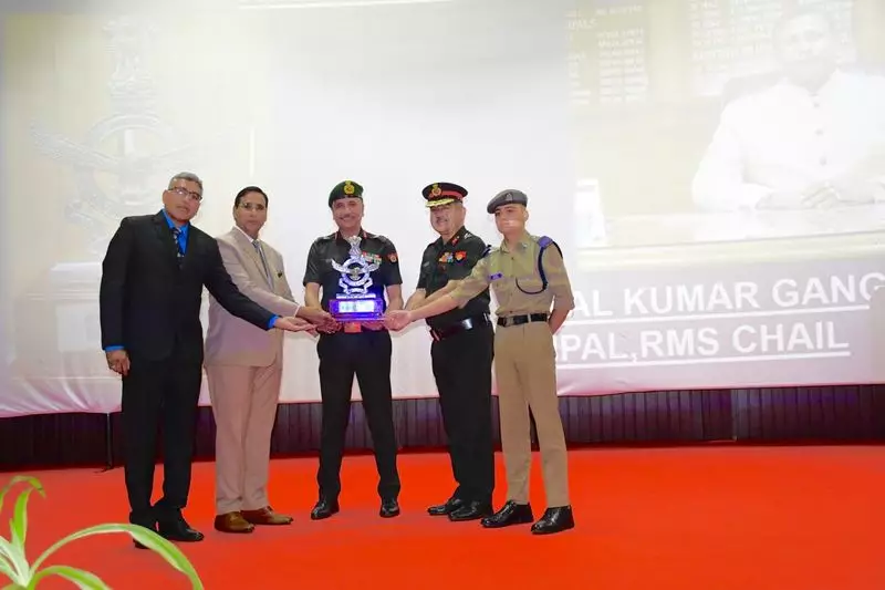 Chail Military School Wins Coveted Chief of Air Staff Trophy
