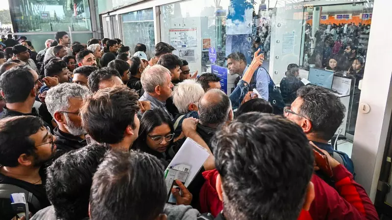 Chaos at Mumbai Airport as IndiGo Flight Cancellations Spark Passenger Fury