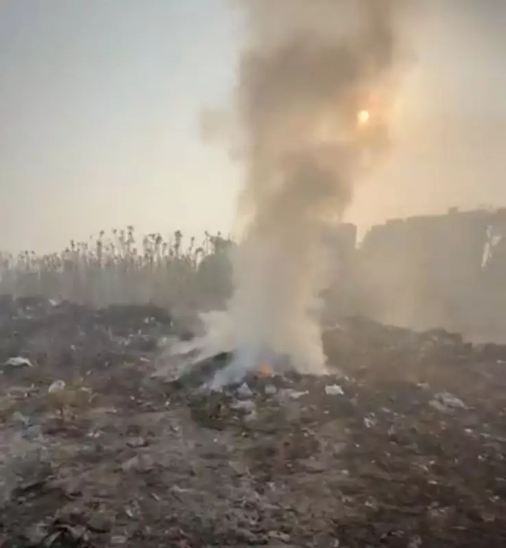 Congress Leader Anil Joshi Calls Protest Over Ranjit Avenue Garbage Dump