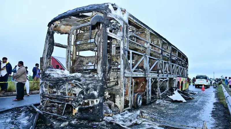 Cyclone Michaung Looms as Officials Race Against Time to Identify Kurnool Bus Tragedy Victims Through DNA