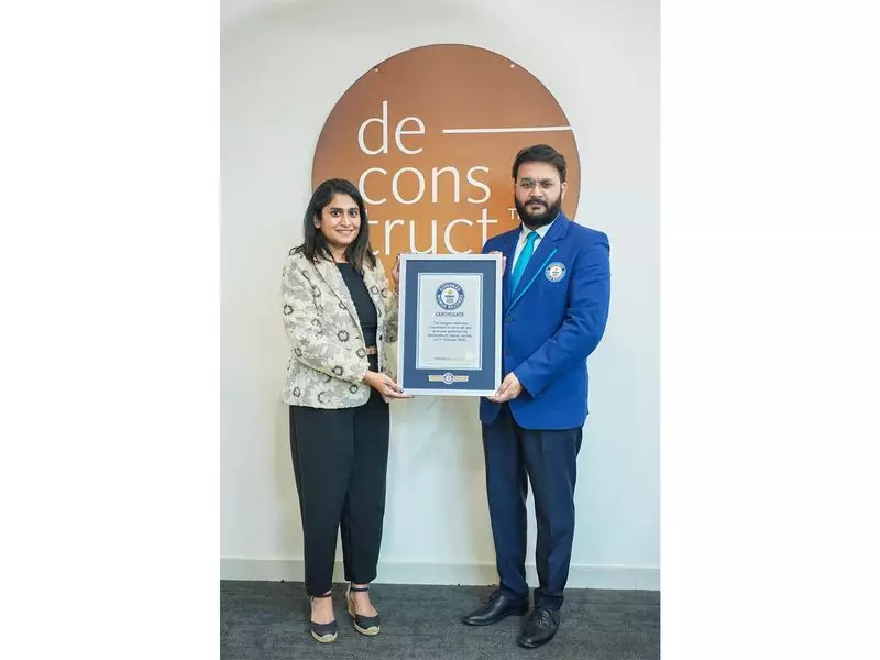 Deconstruct Makes History with Guinness World Record for Longest Skincare Livestream Featuring Dermatologists