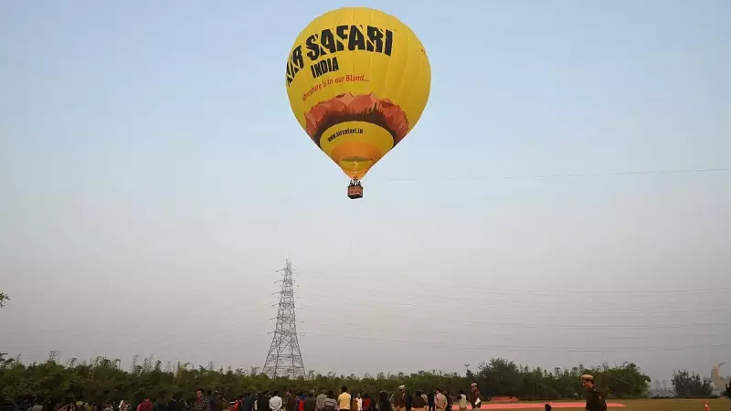 Delhi's DDA Launches Hot Air Balloon Rides from Nov 29 | Ticket Prices