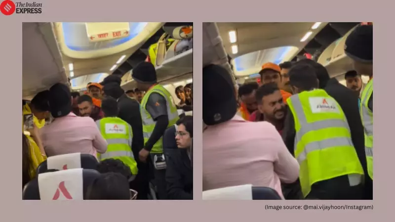 Drunk Passenger Causes Mid-Air Chaos on Bengaluru-Delhi Akasa Flight, Forced Removal Captured On Video