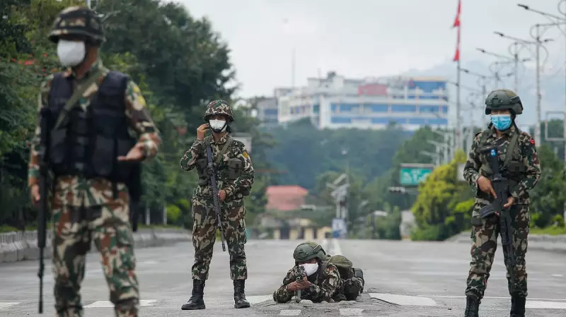 Gen Z Clashes with Nepal's CPN-UML Cadres in Dhangadhi Protest