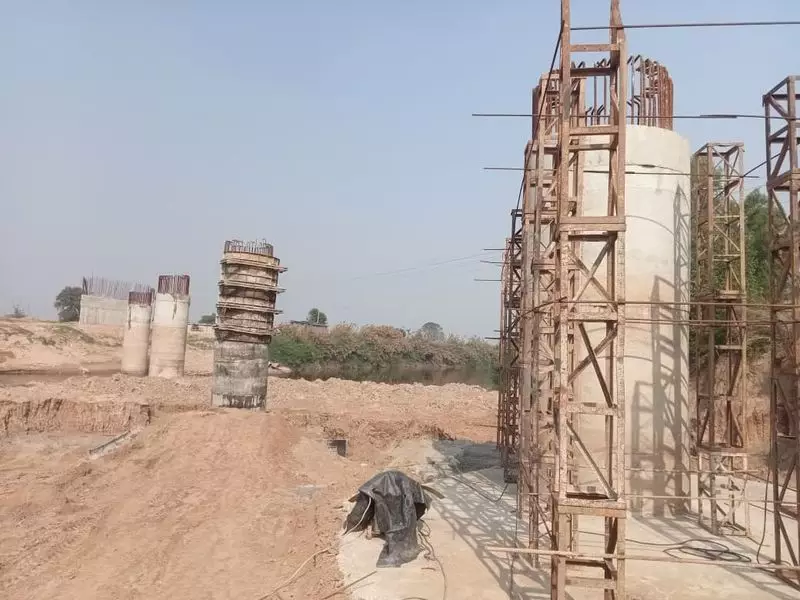 Ghaggar Bridge Nears Completion, Slashing Travel Distance from 15 km to 2.5 km