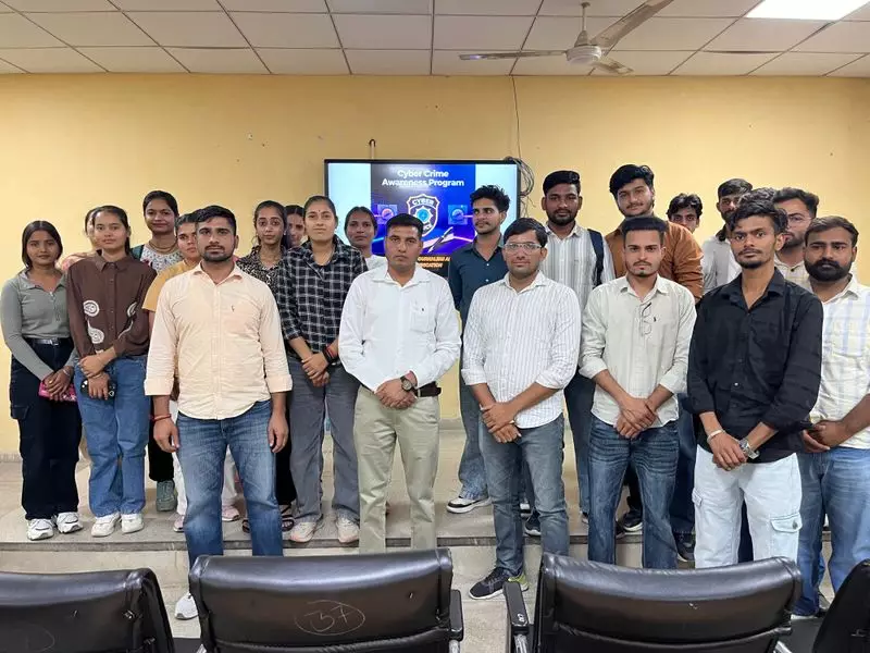 Haryana Students Get Cyber-Savvy: Interactive Session Empowers Youth Against Digital Threats