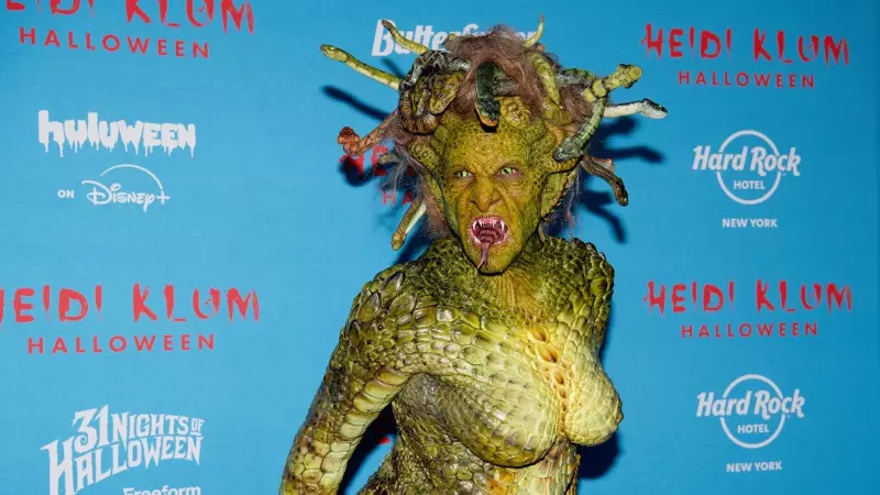 Heidi Klum's Snake-Infested Halloween Look Will Give You Nightmares!