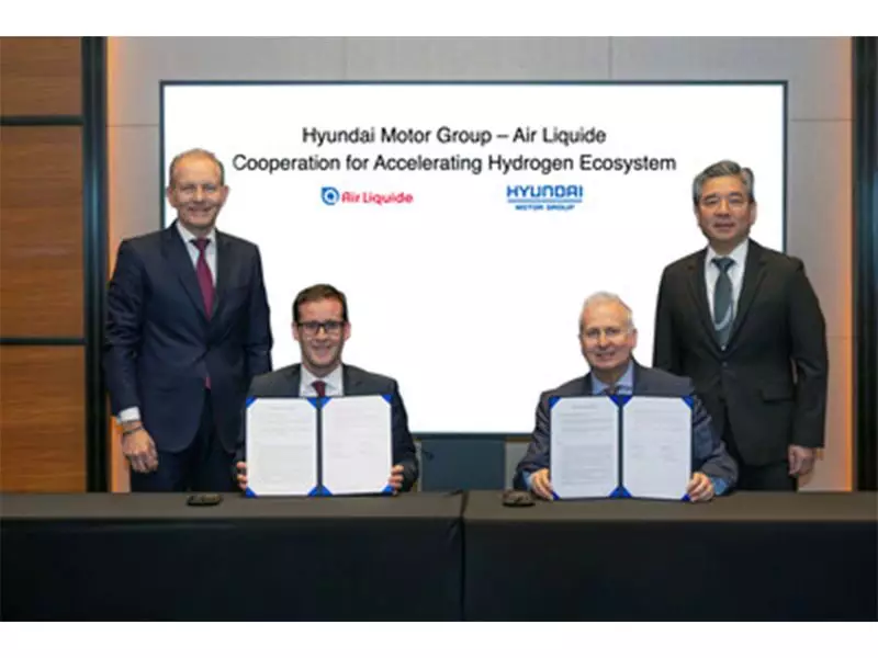 Hyundai & Air Liquide Forge Global Hydrogen Pact to Boost Ecosystem