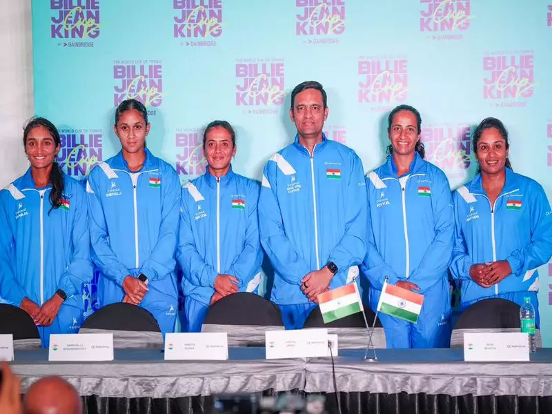 India Battles Netherlands, Slovenia in Billie Jean King Cup Playoffs