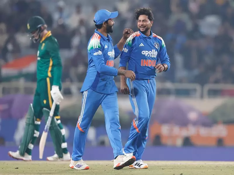 India Clinch Thrilling 17-Run Victory Over South Africa in 1st ODI