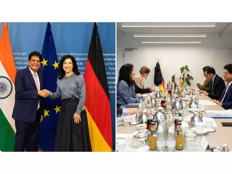India Rolls Out Red Carpet: Piyush Goyal Urges German Giants to Expand Manufacturing & Diversify Investments