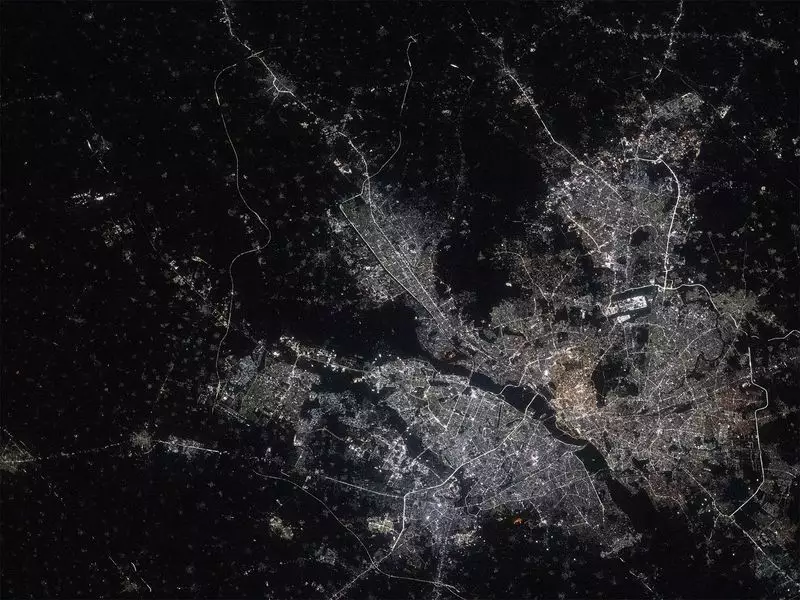 Indian City Shines as Bright as Tokyo, Singapore in ISS Night Images