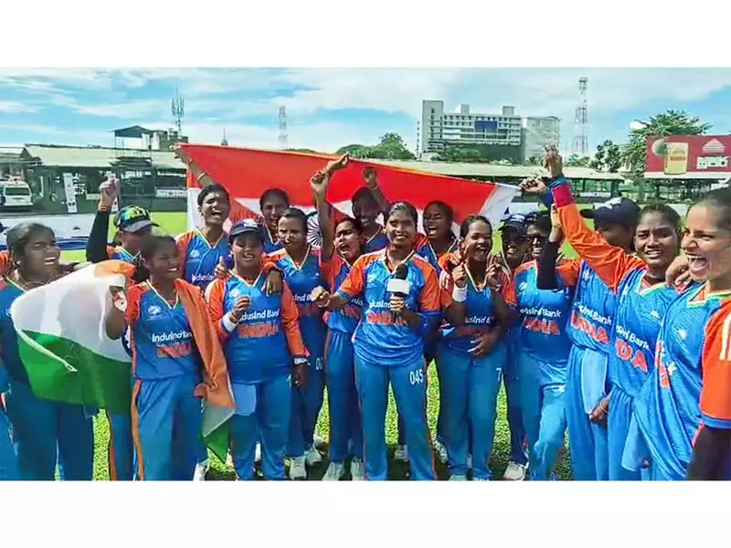 India's Blind Women's Cricket Team Clinches Historic T20 World Cup