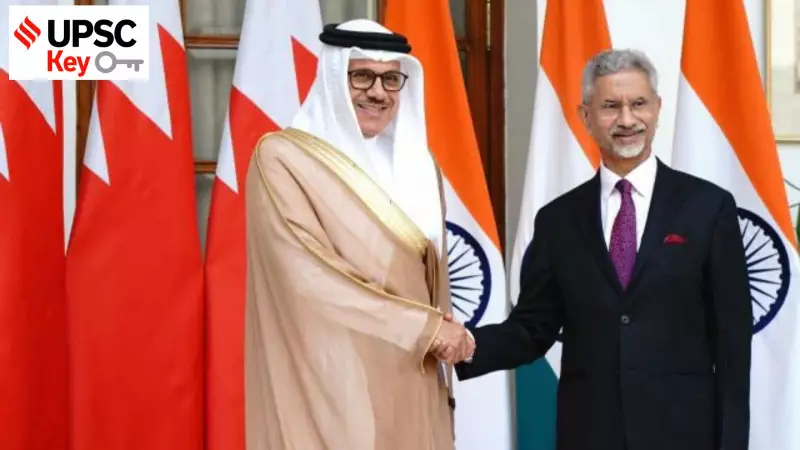 India's Diplomatic Tightrope: Navigating Afghanistan, Bahrain Ties & Earthquake Diplomacy | UPSC Current Affairs Analysis