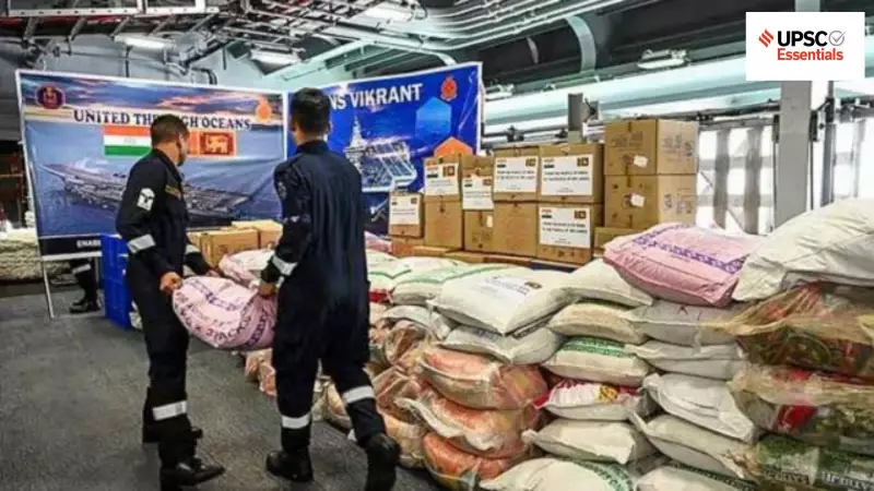 India's Operation Sagar Bandhu: INS Vikrant Leads Sri Lanka Relief Mission