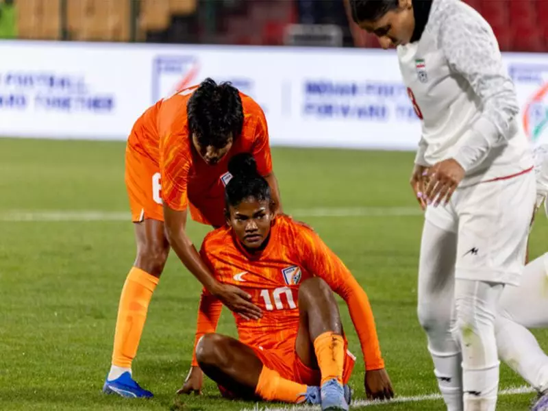 India's Women's Football Team Suffers Heartbreaking 2-0 Defeat Against Iran in Shillong Friendly