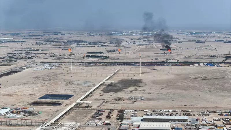 Iraq's Major Gas Field Halts Operations After Drone Attack