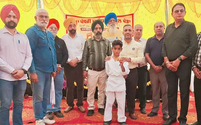 Jalandhar Farmer's Son Strikes Gold in Karate, Earns Spot in State Championship