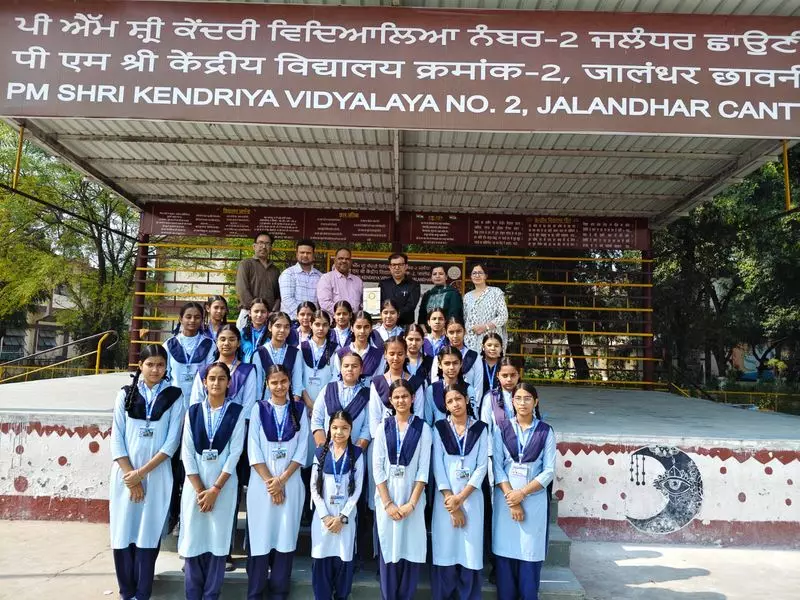 Jalandhar's KV No. 2 Hosts Innovative Twin School Activity to Boost Student Collaboration