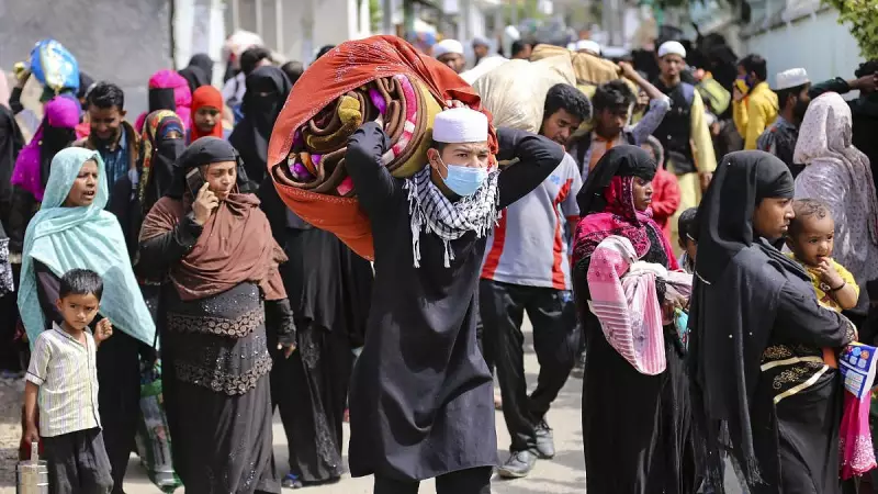 Jammu Authorities Clear Alleged Illegal Rohingya Settlement | Land Encroachment Crackdown