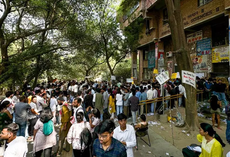 JNU Students' Union Elections Heat Up: 128 Candidates Vie for Power in Campus Democracy