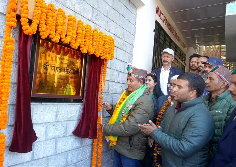 Kinnaur Gets Rs 1.79 Crore Bus Stand & Multi-Purpose Building