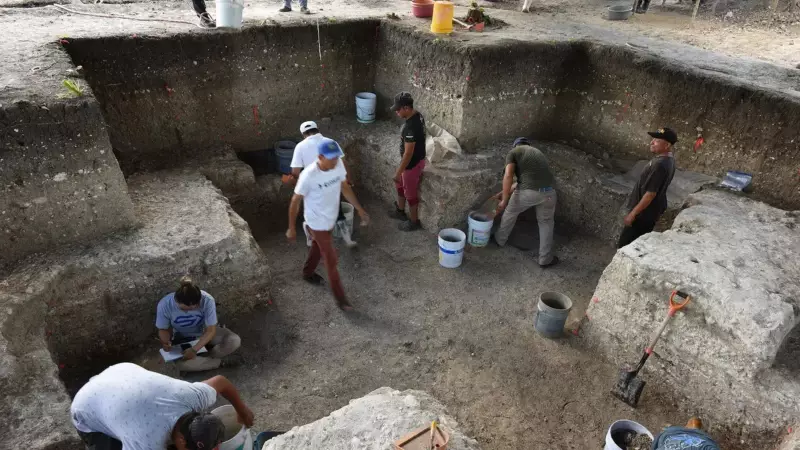 Massive 3,000-Year-Old Maya Cosmogram Found in Mexico