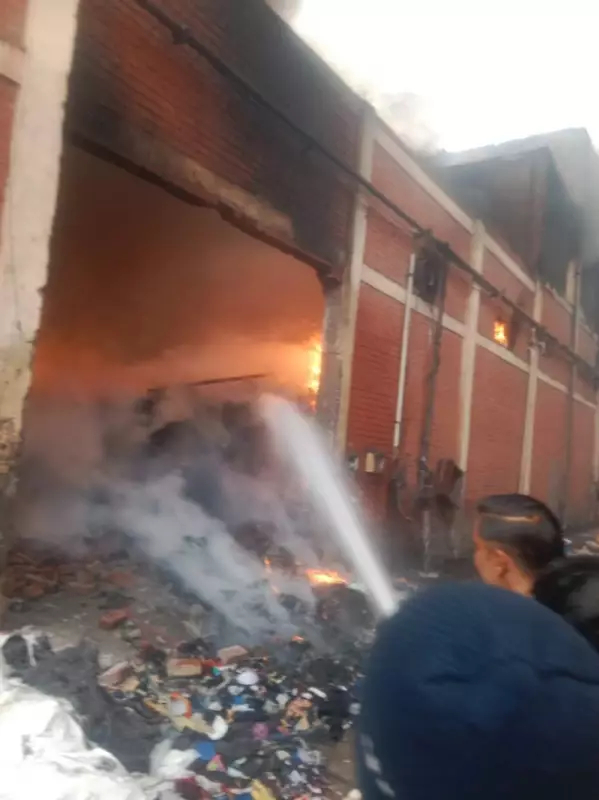 Massive Fire Erupts at Panipat Textile Unit, 20 Fire Tenders Deployed