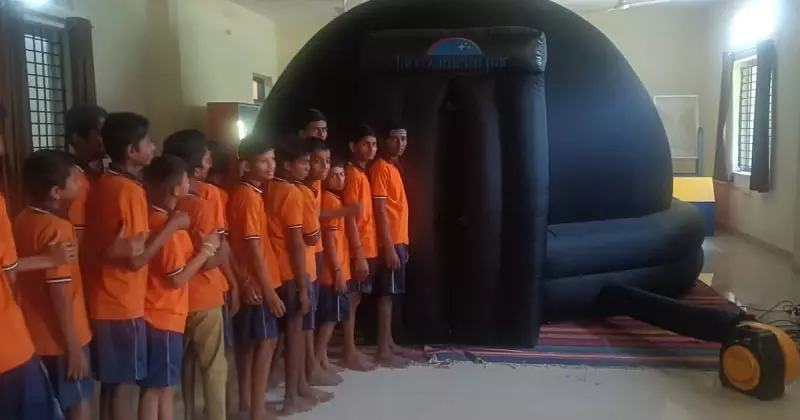 Mobile Planetarium Transforms Science Education for Karnataka's Rural Students