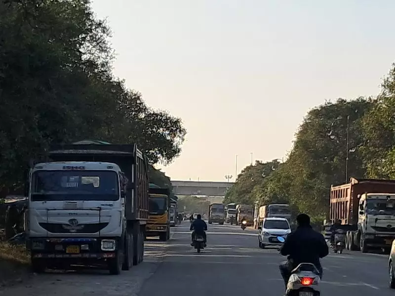 Nangal Becomes Night Parking Hub for Himachal Mining Tippers After Una Ban