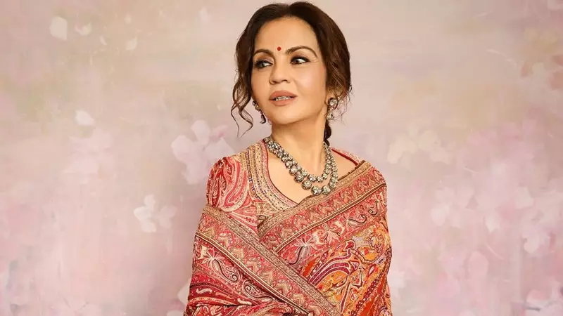 Nita Ambani Showcases Kashmiri Craftsmanship at Gir Shiv Mandir Inauguration