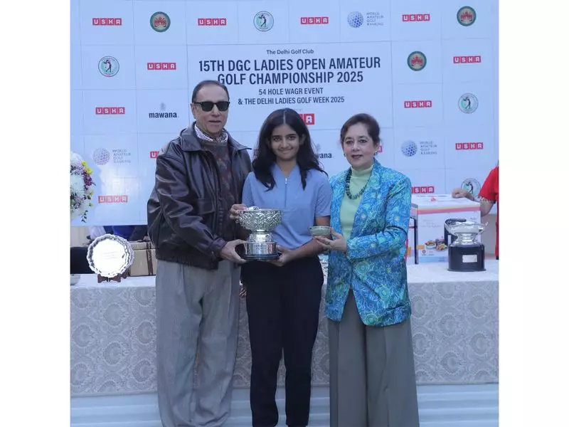 Ojaswini Saraswat Wins 15th DGC Ladies Amateur Open Golf Championship 2025