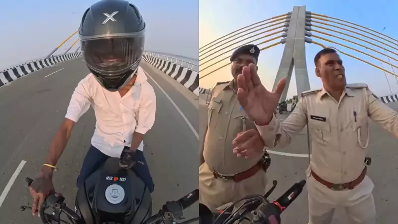 Patna Police Assault Biker in Viral Video, Then Issue Arrest Threats